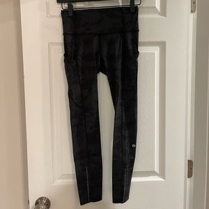 Lululemon: Fast & Free 25” camo leggings